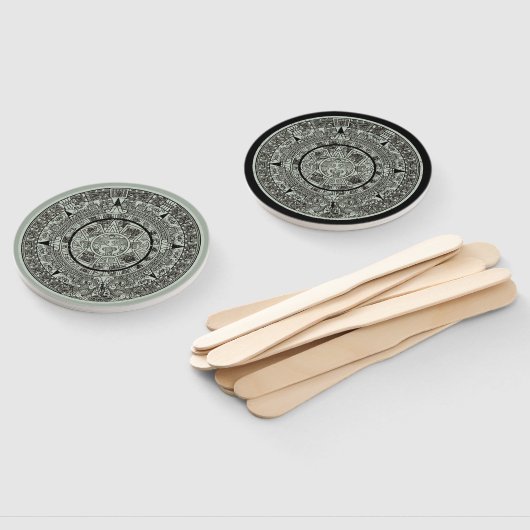 Aztec Sun Stone Maya Kalender 1 Fächer (Non-assembled)