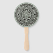 Aztec Sun Stone Maya Kalender 1 Fächer (Vorderseite)
