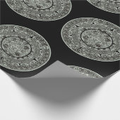 Aztec Sun Stone Maya Kalender 1 Geschenkpapier (Ecke)