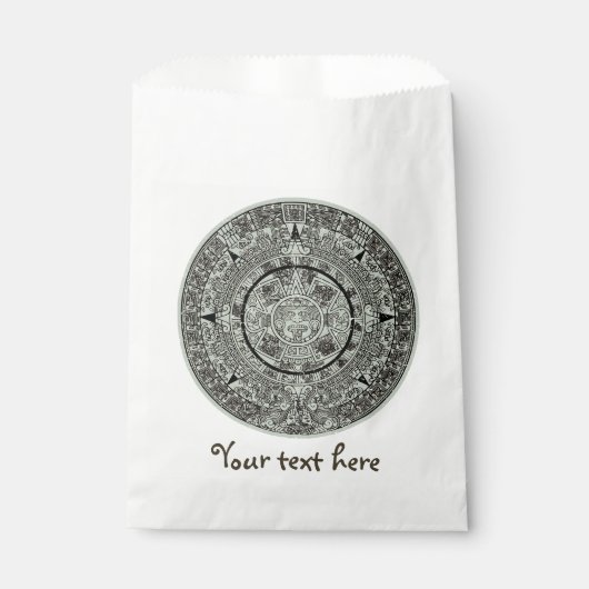 Aztec Sun Stone Maya Kalender 1 Geschenktütchen (Vorderseite)