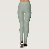 Aztec Sun Stone Maya Kalender 1 Leggings (Rückseite)