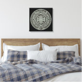 Aztec Sun Stone Maya Kalender 1 Leinwanddruck (Insitu (Schlafzimmer))