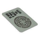 Aztec Sun Stone Maya Kalender 1 Magnet (Rechte Seite)