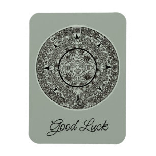 Aztec Sun Stone Maya Kalender 1 Magnet