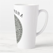 Aztec Sun Stone Maya Kalender 1 Milchtasse (Rechts)