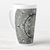 Aztec Sun Stone Maya Kalender 1 Milchtasse (Linke Ecke)