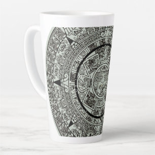 Aztec Sun Stone Maya Kalender 1 Milchtasse