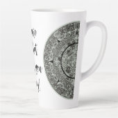 Aztec Sun Stone Maya Kalender 1 Milchtasse (Rechts)