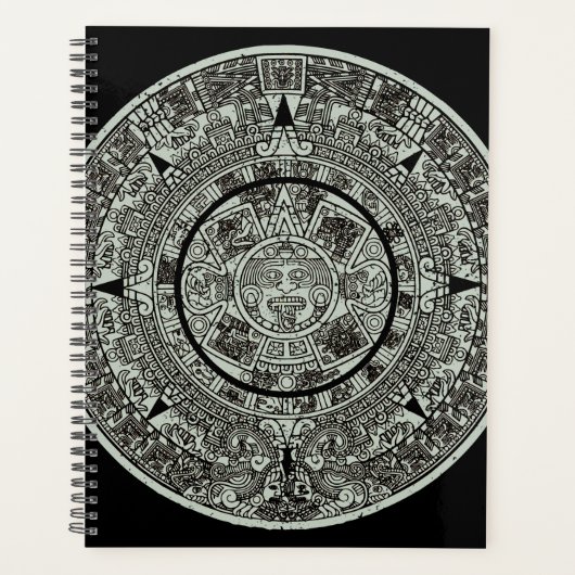 Aztec Sun Stone Maya Kalender 1 Planer (Vorderseite)