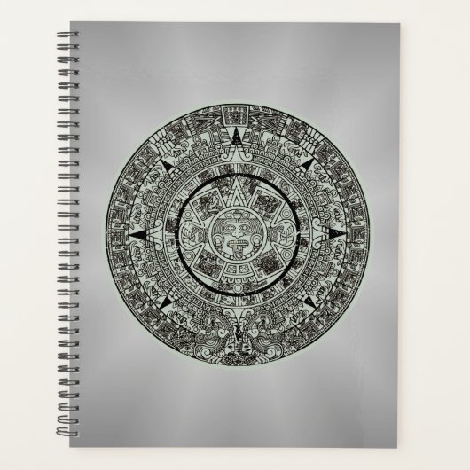 Aztec Sun Stone Maya Kalender 1 Planer (Vorderseite)