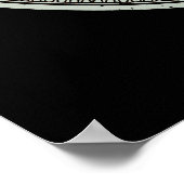 Aztec Sun Stone Maya Kalender 1 Poster (Ecke)