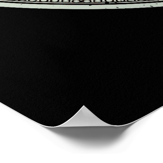 Aztec Sun Stone Maya Kalender 1 Poster (Ecke)