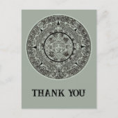 Aztec Sun Stone Maya Kalender 1 Postkarte (Vorderseite)