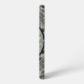 Aztec Sun Stone Maya Kalender 1 Samsung Galaxy Hülle (Linke Seite)