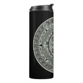 Aztec Sun Stone Maya Kalender 1 Thermosbecher (Nach links gedreht)
