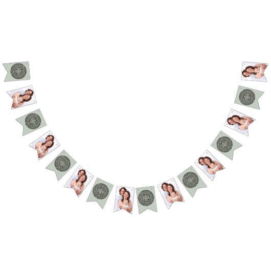 Aztec Sun Stone Maya Kalender 1 Wimpelkette (Alle)