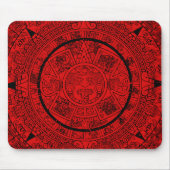 Aztec Sun Stone Maya Kalender 2 Mousepad (Vorne)