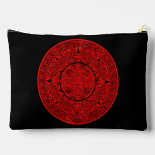 Aztec Sun Stone Maya Kalender 2 Zubehörtasche