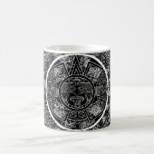 Aztec Sun Stone Maya Kalender 3 Kaffeetasse (Mittel)