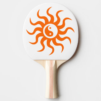 Aztec Sun-Yin Yang/Orange Tischtennis Schläger