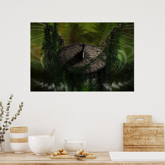 Aztec Sundial Poster (Küche)