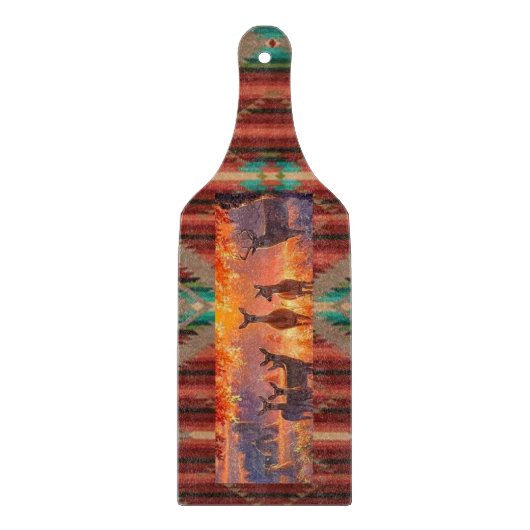 Aztec Sunset Schneidebrett (Vorderseite)