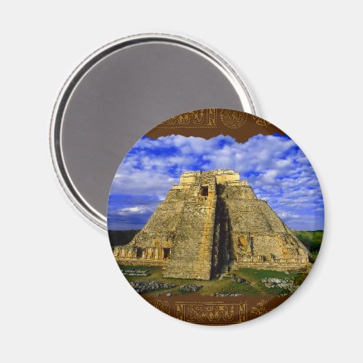 AZTEC TEMPEL MAGNETIC MAGIC Collection Magnet (Vorderseite/Rückseite)
