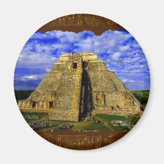 AZTEC TEMPEL MAGNETIC MAGIC Collection Magnet (Vorne)