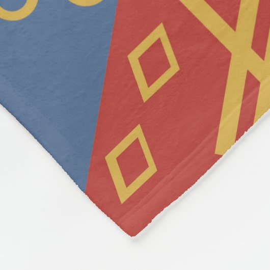 AZTEC TEXTILE FABRIC PATTERN FLEECEDECKE (Ecke)