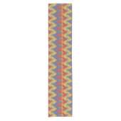 AZTEC TEXTILE FABRIC PATTERN KURZER TISCHLÄUFER (Vorderseite)