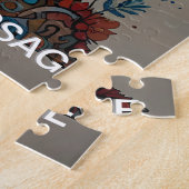 Aztec Tree of Life Abstrakt Medium Mix Puzzle (Seite)