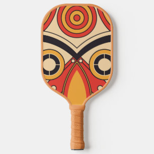 Aztec Tribal Art Pickleball Schläger