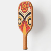 Aztec Tribal Art Pickleball Schläger (Links)