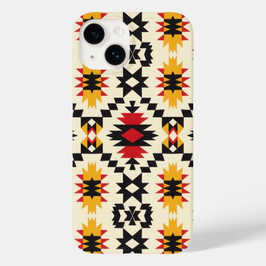 Aztec Tribal Design Case-Mate iPhone Hülle (Rückseite)