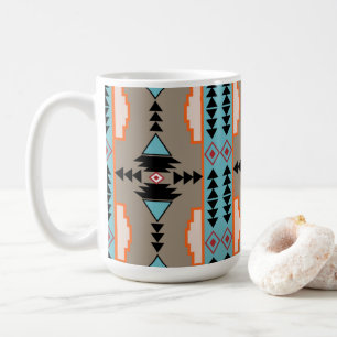 Aztec Tribal Geometric Kaffeetasse