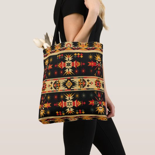 Aztec Tribal Geometric Muster Tasche (Von Nahem)