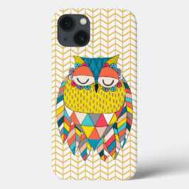 Aztec Tribal Modern Owl Illustration Samsung Hinwe Case-Mate iPhone Hülle