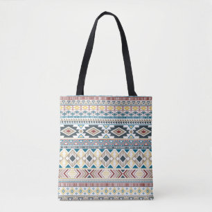 Aztec Tribal Motifs: Geometrisches Nahtloses Desig Tasche