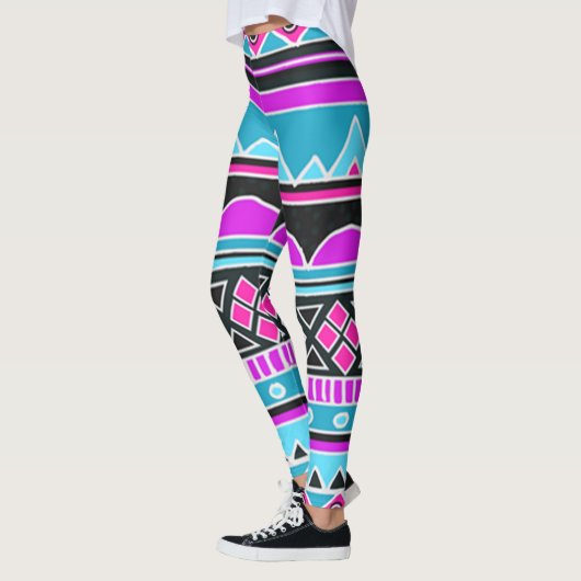 Aztec Tribal Muster Leggings (Links)
