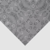 Aztec Tribal Muster Seidenpapier (Ausschnitt)