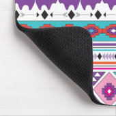Aztec Tribal-Mustergrafik Mousepad (Ecke)
