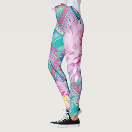 Aztec Tribal Print Leggings (Links)