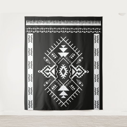 AZTEC TRIBAL - Tapestry Wandteppich (Vorderseite)