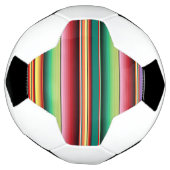 Aztec Tribal Traditionelle Textilfarben Linie m Fußball (Gedreht)