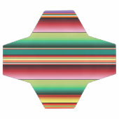 Aztec Tribal Traditionelle Textilfarben Linie m Fußball (Flach)