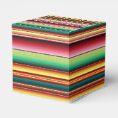 Aztec Tribal Traditionelle Textilfarben Linie m Geschenkschachtel (Rückseite)