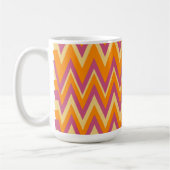 Aztec Tribal ZigZag Kaffeetasse (Links)