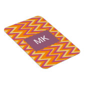 Aztec Tribal ZigZag Magnet (Rechte Seite)