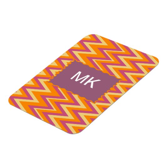 Aztec Tribal ZigZag Magnet (Linke Seite)