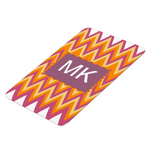 Aztec Tribal ZigZag Magnet (Linke Seite)